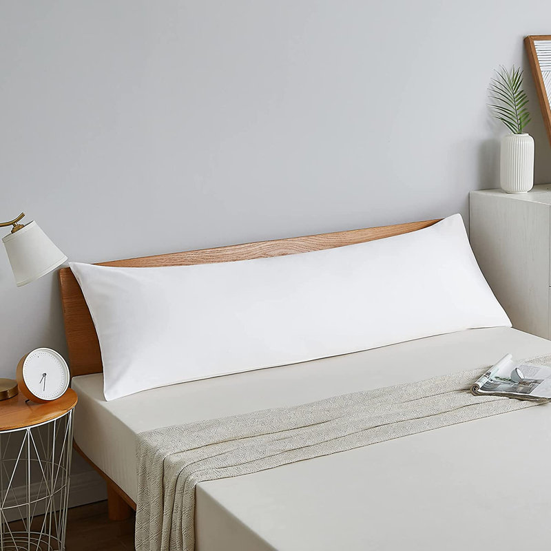 Fiber Medium Pillow, White