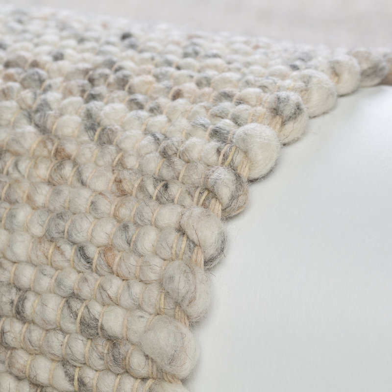 Kjell Uni Hand Woven Area Rug, Rectangle 200 x 290cm, Ivory