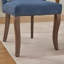 Ensemble de 2 chaises de salle à manger rembourrées en bois-1971096479