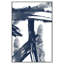 Bleu marine frappant les coutures 1 - reproduction d'art-55541776-55541757