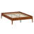 All-in-One Low Profile Bed Base Featuring Durable Wood Slats and Sturdy Metal Bracing, Simple Setup Design-1963804293