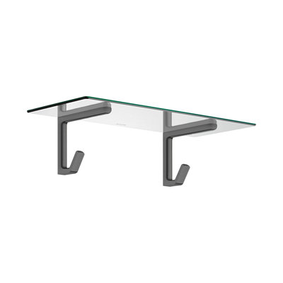 AXOR Universal Softsquare Towel Shelf With Robe Hooks