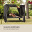 Eremitage Porch Swing with Canopy-45188118
