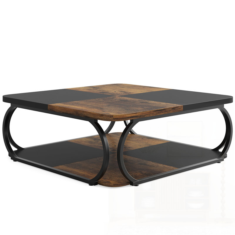 Table basse moderne Modern, Brun