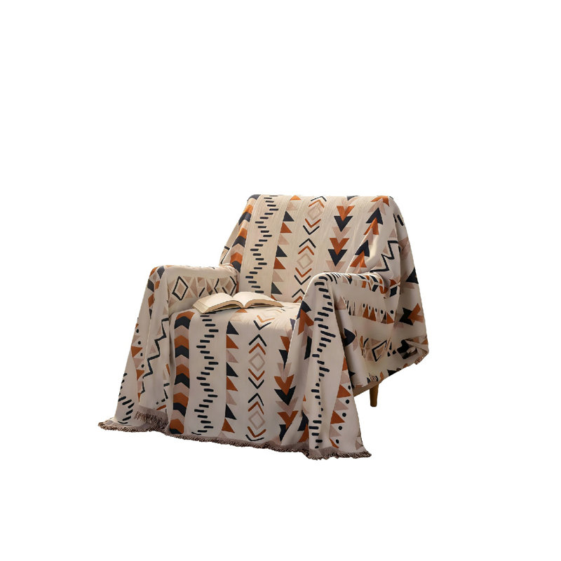 Chenille Box Cushion Sofa Slipcover