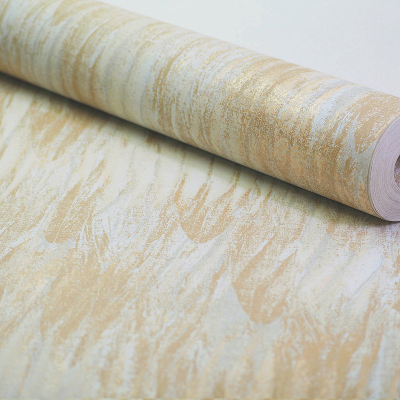 Rouleau de papier peint à imprimé dégradé, Doré