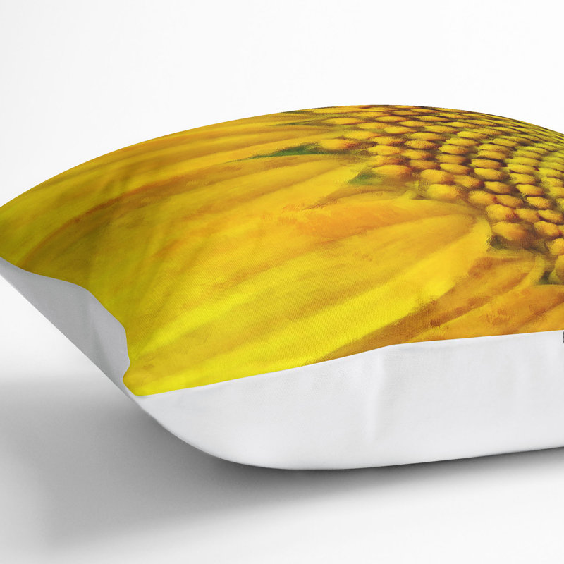 Square Throw Cushion, White, 40cm H x 40cm W x 15cm D