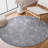 Kalini Floral Grey Performance Flatweave Washable Floral Indoor / Outdoor Rug-1913279831