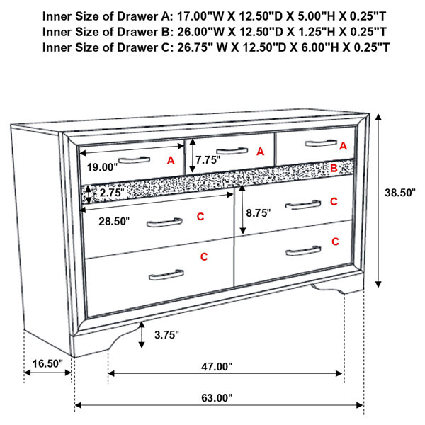 Dimensions du produit