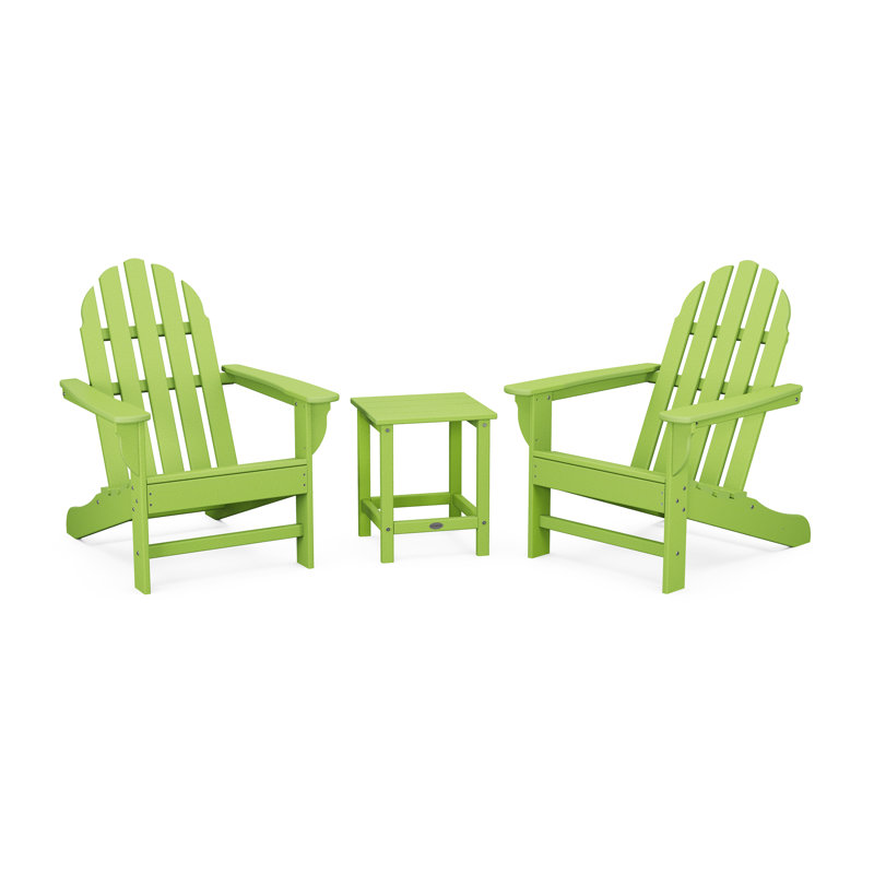 Ensemble de 3 Adirondack POLARWOOD x Sol 72 Katharine, Limette
