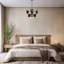 Lustre sphérique Spoutnik à 6 lumières Oakgrove-710624500-710624498