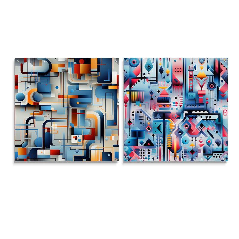 Blue Metropolis Matrix, H 16 po x l 33 po