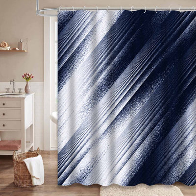 Rideau de douche Abstract Grunge Diagonal