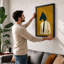 Horse Head Executive Modern - Framed Print-1202340805-1202340826