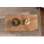 Table basse rectangulaire en bois massif et bois massif
