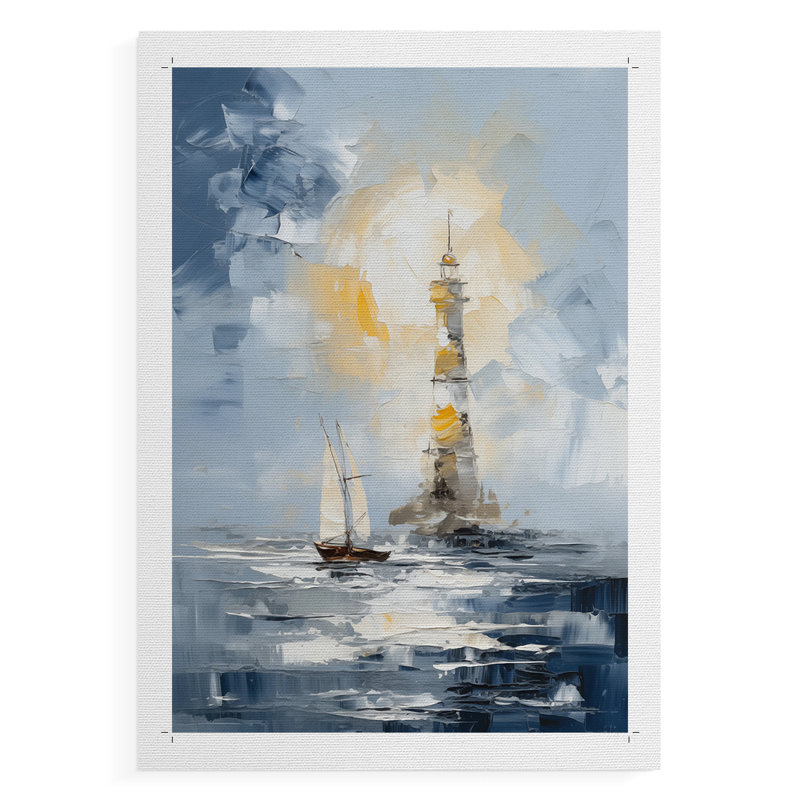 NAUTICAL Series Dxxxix - Impression sur toile seulement - non encadrée, H 12 po x l 8 po