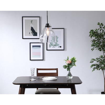 Chiles 1 - Light Black Pendant