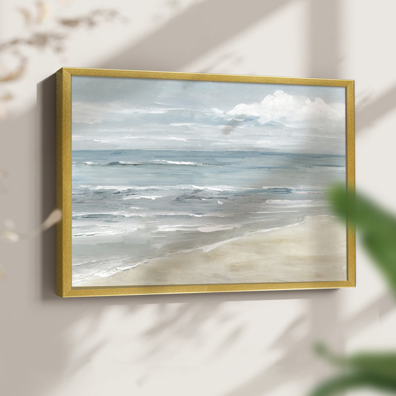 Plage Soft Solace - impression encadrée - réarmable, H 8 po x l 10 po