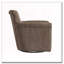 Fauteuil d'appoint pivotant en similicuir-1678861446