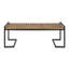 Banc en bois et métal Hopkins-1608232947