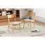 Chaise en tissu