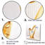 «Harp Harmony Golden Serenity I», reproduction sur toile-97037908-97037906
