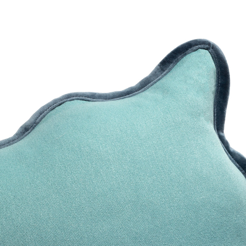 Square Cushion, Mineral/Blue
