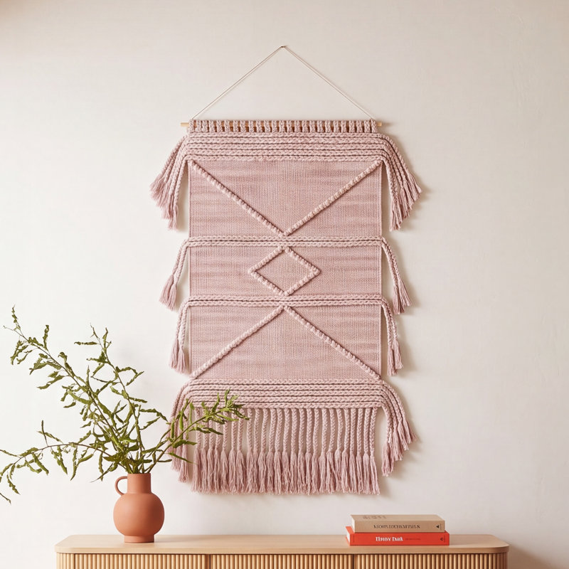 Hand Woven Cotton Wall Hanging