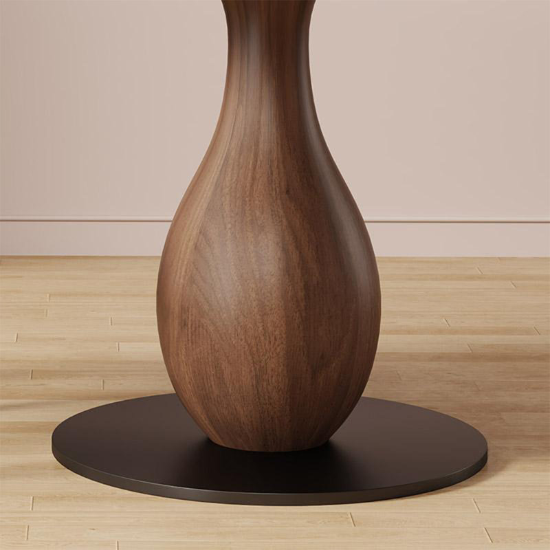 Table de salle à manger blanche, H 29,53 po x L 39,37 po x l 39,37 po