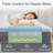 Queen Mattress 12 Inch Gel Memory Foam Mattress In A Box, 3-Layer Support & Removable Washable Cover,Easy Setup,Pressure Relief & Motion Isolation, Certipur-US Certified-468578501