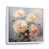White Floater Framed