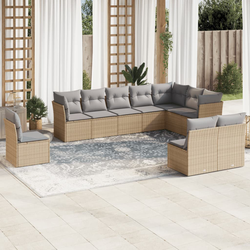 Gartenecksofa Bludov mit Kissen