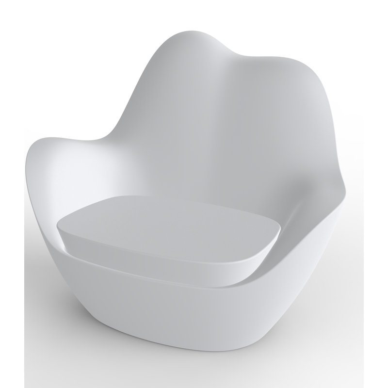 Sabinas - Resin Lounge Chair - Basic, White