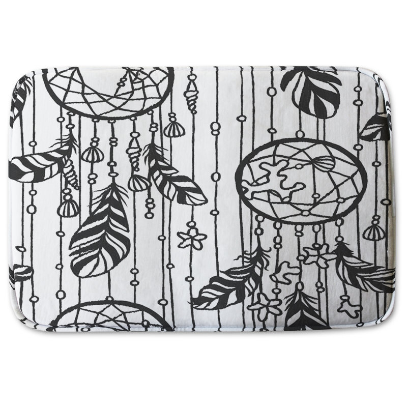 Neketa Polyester Shower Curtain Set