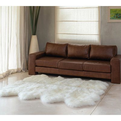 Octo Genuine Sheepskin - 8-Pelt Natural Lambskin - Gray