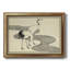 Grues japonaises A - Cadre photo, reproduction d'art sur toile