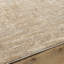 Tapis beige en polyester tissé à la machine Alonzo-604613236