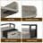 2-Tier Washer Dryer Countertop with Shelf & 2 Drawers, High Guardrails, Smooth Edge Laundry Organizer-123949337