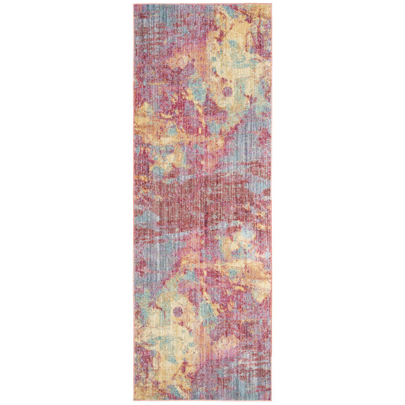 Langton Performance Abstract Rug, Runner 2'9" X 8'