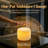 Marble Lamp Marble Lampight Light Touch Bedside Marble Pat  Lamp for Bedroom,Type-C Rechargeable Small Desk Bedside Small Lamps,Eye Caring Dimmable LED Ambient lamp