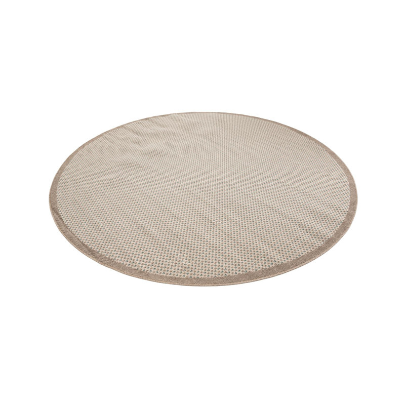 Gourlie Indoor/Outdoor Area Rug, Round 3'1"