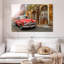 Voiture cubaine rouge Mehar-107701354