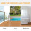 Caed 30cm L x 30cm W Plastic Interlocking Deck Tile