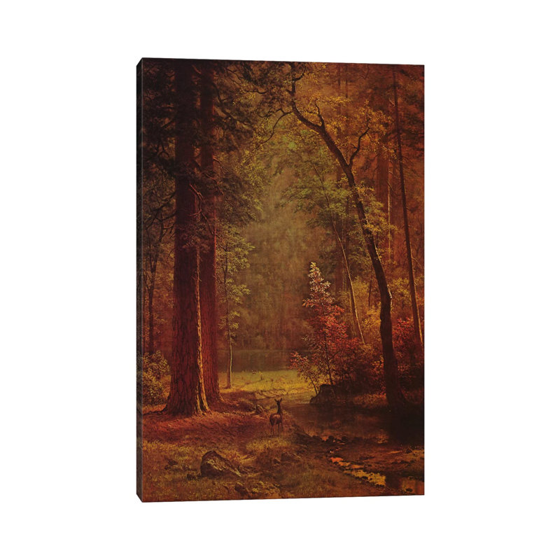 Dogwood by Albert Bierstadt - Wrapped Canvas Print, 66.04 cm H x 45.72 cm W x 3.175 cm D