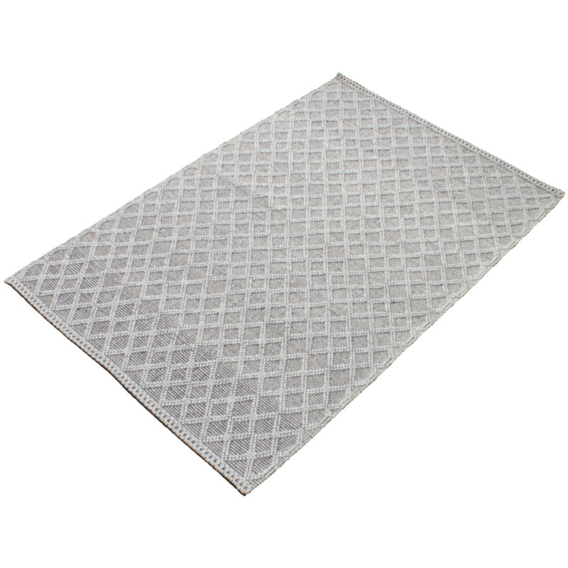 Wool Geometric Indoor Rug