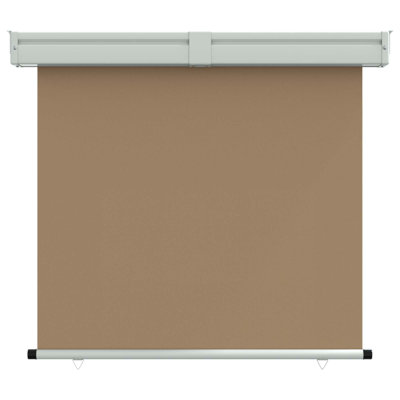 VidaXL 250cm D Polyester Cover Retractable Patio Awning