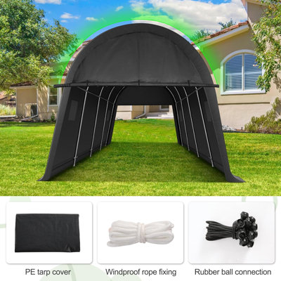 10x20FT Carport Canopy Heavy Duty Portable Garage