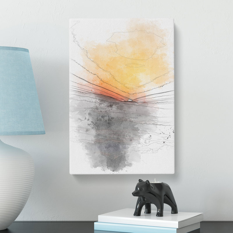 Indian Sunrise - Wrapped Canvas Print, 91cm H x 60cm W x 3cm D