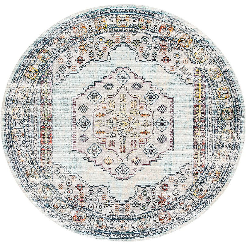 Mirari Performance Oriental Rug, Round 7'