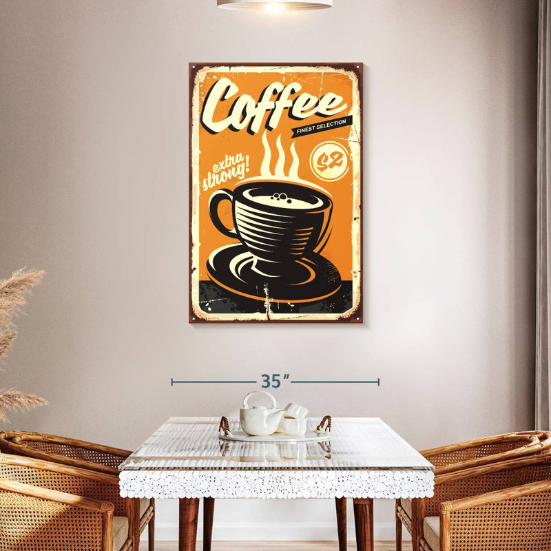 Yarlin Coffee Finest Selection, 45" H x 30" W